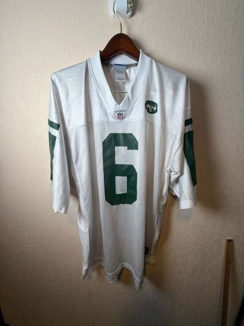 Mark Sanchez New York‎ Jets Reebok NFL Equipment On-Field Jersey White XL